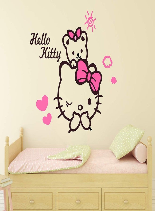 LANSTICK Hello Kitty with Image Sticker for Wall Decoration